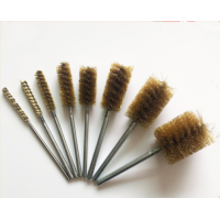 Wire Pipe Brushes Stainless Steel Brushesbore Polishing Rust Removal Deburring Brushes Copper Brushes Steel Pipe Cleaning